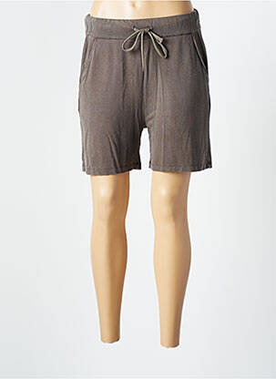 Short taille normale taille normale vert MAJESTIC FILATURES femme