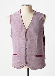 Gilet sans manche poches rouge GRAN SASSO homme