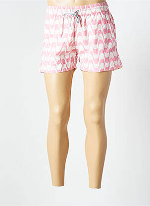 Short de bain imprimé fantaisie rose COLLECTION homme