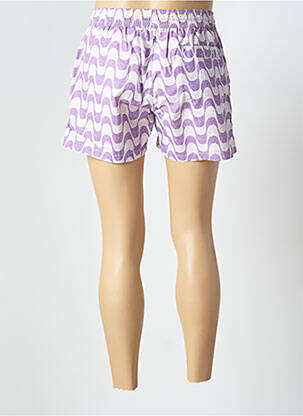Short de bain imprimé fantaisie violet COLLECTION homme