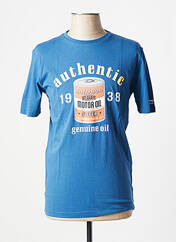 T-shirt bleu DELAHAYE pour homme seconde vue