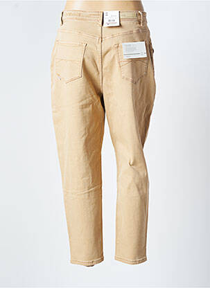 Pantalon 7/8 taille haute taille haute beige SALSA femme