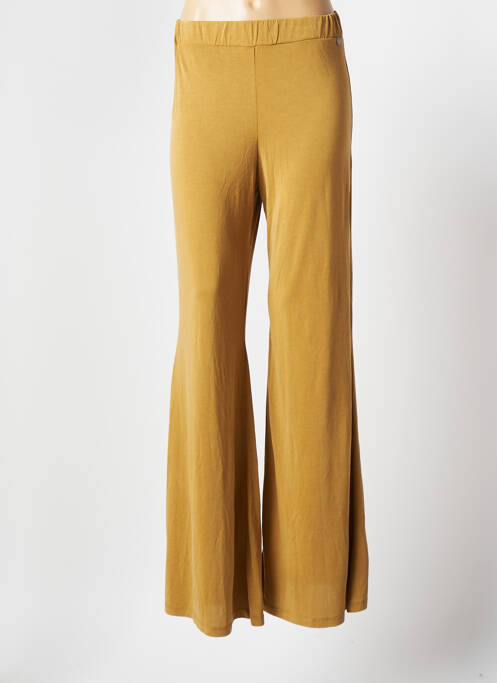 Pantalon large marron BSB pour femme