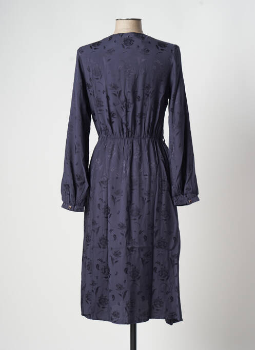 Robe mi-longue bleu LA PETITE ETOILE pour femme