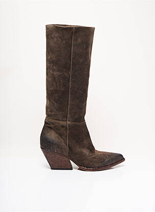 Bottes marron ELENA IACHI pour femme