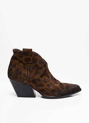 Bottines/Boots marron ELENA IACHI pour femme