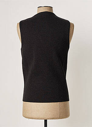 Gilet sans manche tissage chiné gris CH. K. WILLIAMS homme