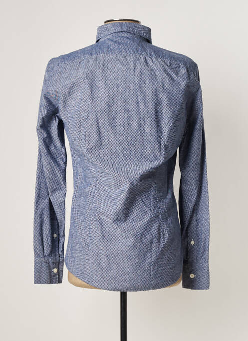 Chemise manches longues bleu ELEVENTY pour homme