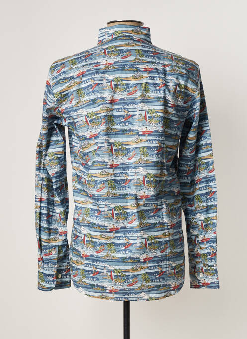 Chemise manches longues bleu HARTFORD pour homme