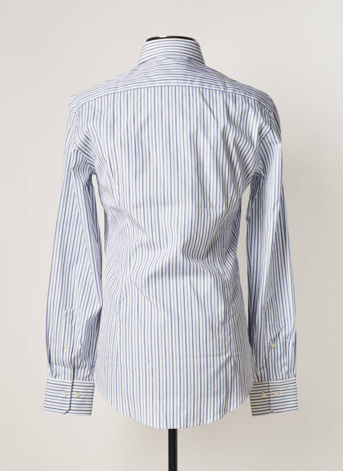 Chemise manches longues bleu PAL ZILERI pour homme