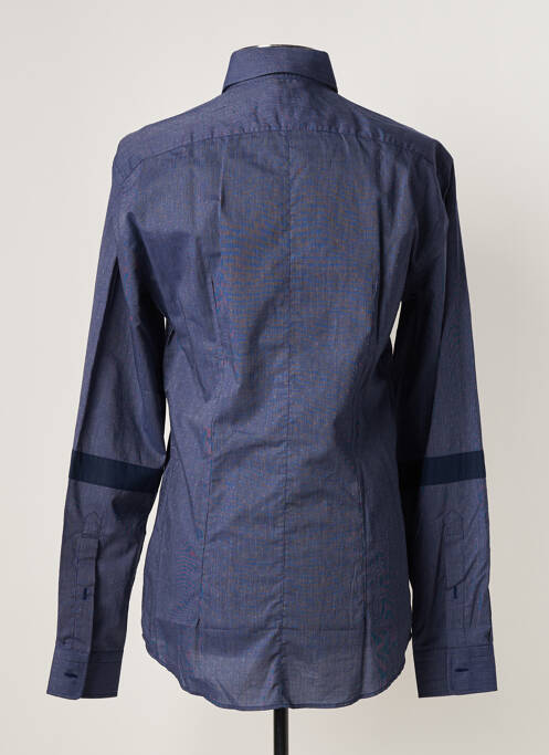 Chemise manches longues bleu TRUSSARDI JEANS pour homme