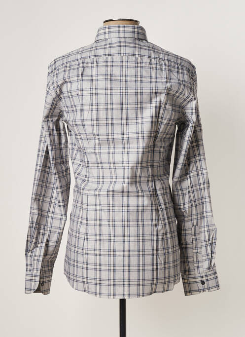 Chemise manches longues gris LAB pour homme