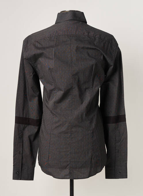 Chemise manches longues gris TRUSSARDI JEANS pour homme