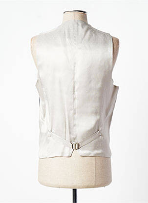 Gilet sans manche effet matière satinée gris ROY ROBSON homme
