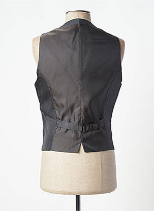 Gilet sans manche effet matière satinée noir PAL ZILERI homme