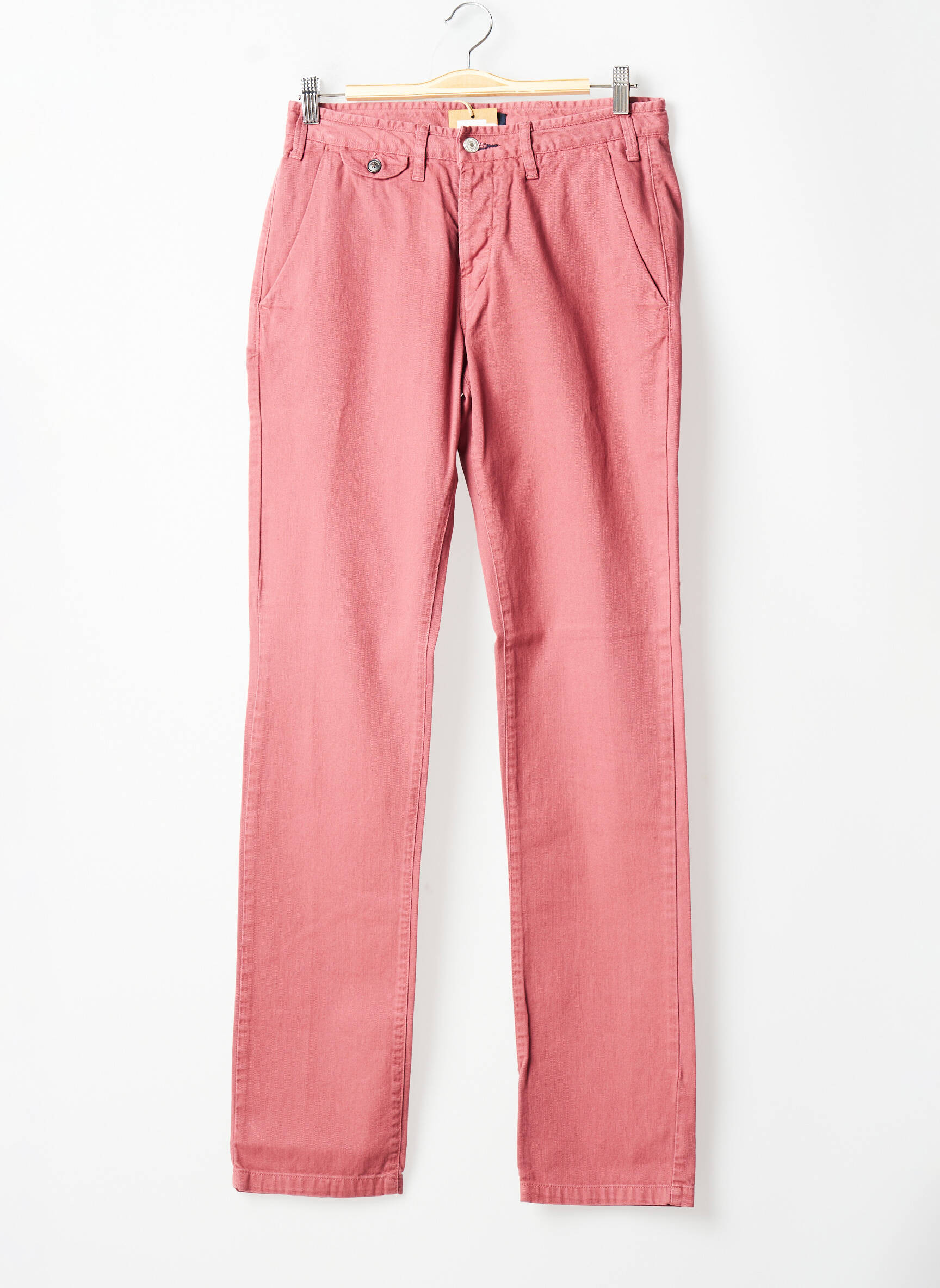 Pantalon chino poches taille normale rose PAUL SMITH homme