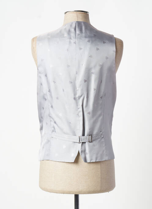 Gilet sans manche effet matière satinée gris ROY ROBSON homme