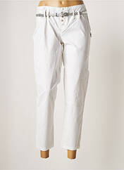 Pantalon 7/8 blanc LOLA ESPELETA pour femme seconde vue