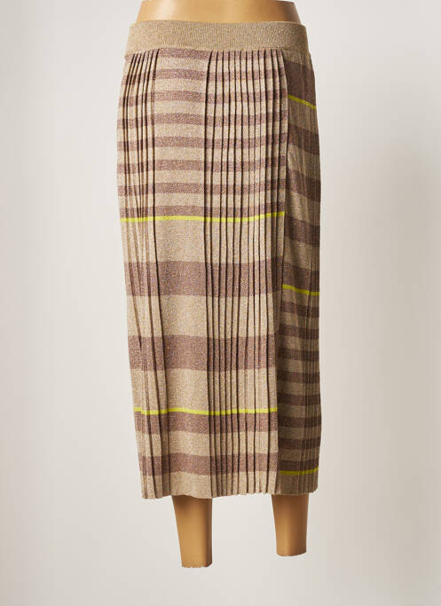 Jupe longue beige ELISA CAVALETTI pour femme