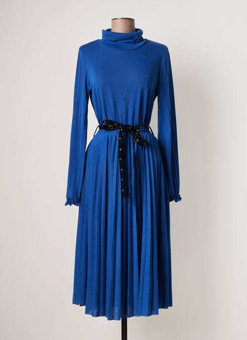 Robe pull bleu B.YU pour femme