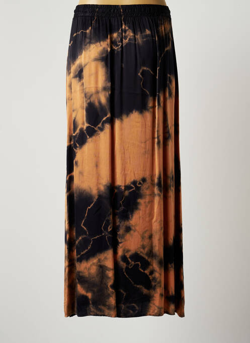 Jupe longue orange LAUREN VIDAL pour femme