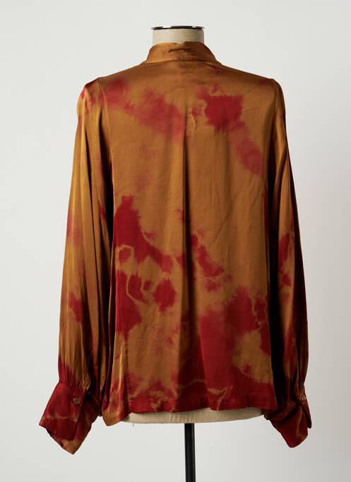 Blouse marron LAUREN VIDAL pour femme