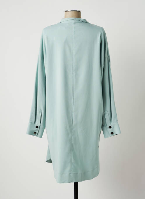 Robe mi-longue bleu LAUREN VIDAL pour femme