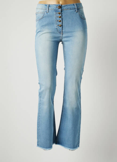 Jeans bootcut bleu LAUREN VIDAL pour femme