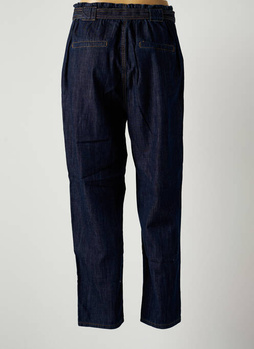 Jeans coupe droite bleu LAUREN VIDAL pour femme