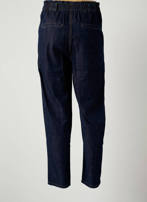 Jeans coupe droite bleu LAUREN VIDAL pour femme