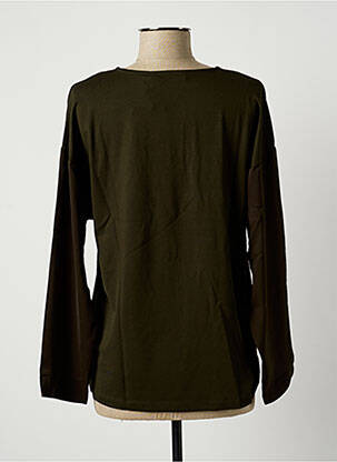 T-shirt manches longues manches longues vert LAUREN VIDAL femme