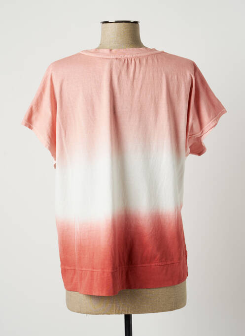 T-shirt rose LAUREN VIDAL pour femme