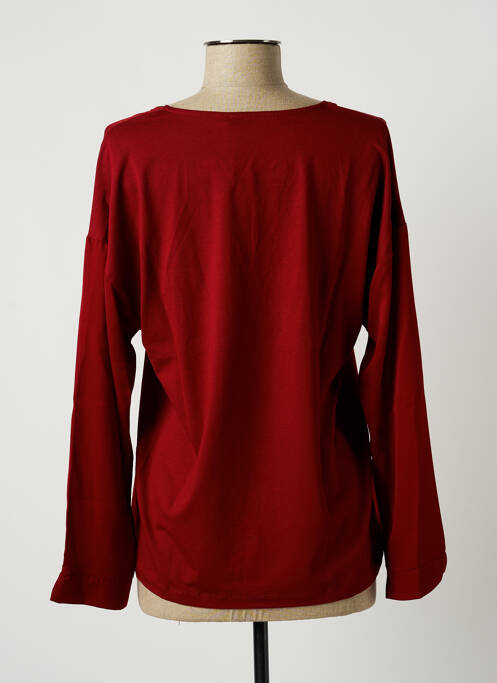 T-shirt rouge LAUREN VIDAL pour femme