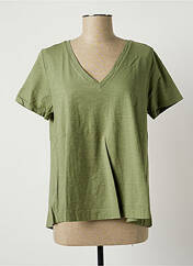 T-shirt vert LAUREN VIDAL pour femme seconde vue