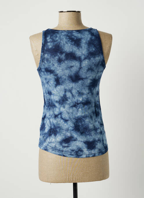 Débardeur bleu LAUREN VIDAL pour femme