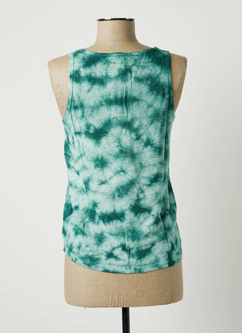 Débardeur vert LAUREN VIDAL pour femme