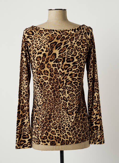 Top beige LAUREN VIDAL pour femme