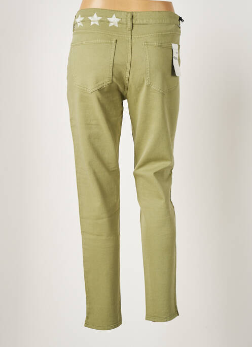Pantalon slim vert FIVE pour femme