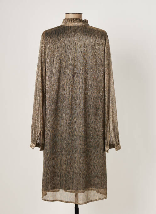 Robe mi-longue jaune HARTFORD femme