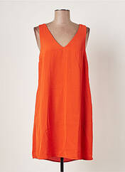 Robe courte orange VILA pour femme seconde vue