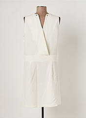 Robe mi-longue blanc PAKO LITTO pour femme seconde vue