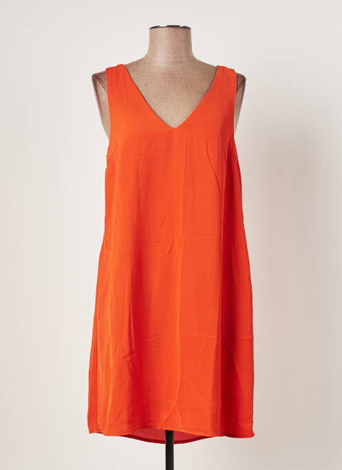 Robe courte orange VILA pour femme