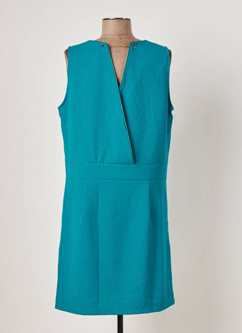 Robe mi-longue bleu PAKO LITTO pour femme
