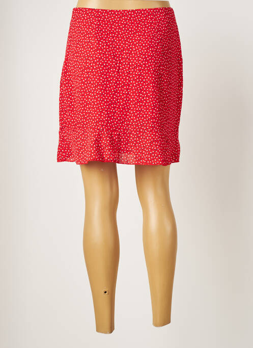 Jupe courte rouge LA PETITE ETOILE pour femme