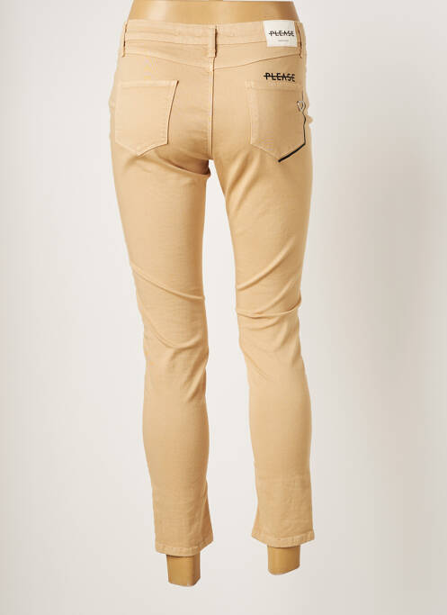 Pantalon 7/8 beige PLEASE pour femme