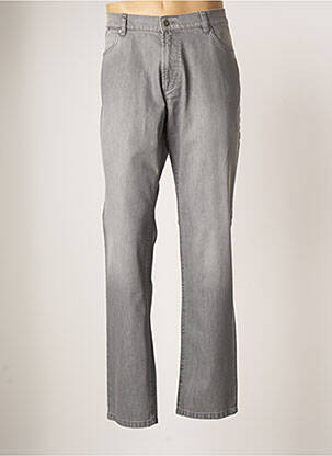 Jeans coupe droite gris SAINT HILAIRE pour homme