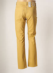 Jeans coupe droite jaune SAINT HILAIRE pour homme seconde vue