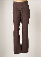 Pantalon droit marron SAINT HILAIRE pour homme seconde vue