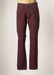 Pantalon droit violet SAINT HILAIRE pour homme seconde vue