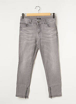 Jeans coupe slim slim taille basse gris KOCCA femme